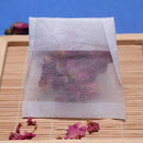 500Pcs / Environmentally Friendly Natural Corn Fiber Folding Tea Bag Biodeg