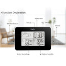 Wireless Weather Station Digital Clock Humidity Outdoor Thermometer Sensor JC Nw