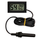 Digital LCD Thermometer Hygrometer Humidity Temperature Meter with Cab ABZ