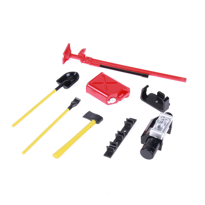 6pcs Scale RC Rock Crawler Accessory Tool Set For for 1:10 RC Rock Crawler