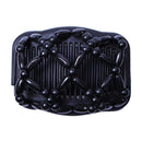 Double Beaded Hair Magic Comb Clip Beads Elasticity Hairpin Stretchy Hair C S8W8
