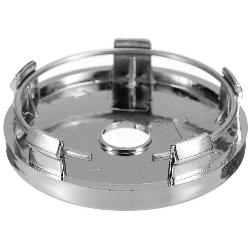 60mm ABS Universal Car Wheel Tire Rims Center Hub Caps Cover Decorative 4pcs