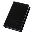 120 Cards Black Leather Business Name ID Credit Card Holder Book Case Organ S4T8