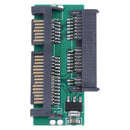1.8" Micro SATA MSATA TO 7+9 2.5" SATA Adapter Converter Card Connector 3. FT