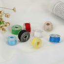 20pcs Colorful Sewing Threads+20 Grids Clear Plastic Sewing Machine Bobbins