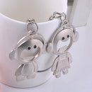 Cute Couples Keyring Set Lovers Bottle Opener Key Chain Ring Keychain Gift 3C