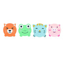 4 Pcs Cork CoasterCup Place Mat Cute Decor Mug Pad Bowl Drink Tea Coffee Pad