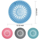 Hair Catcher Shower Drain Cover, 4 Pack Hair Stopper Drain Protector Univer E8F5