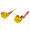 8pcs Artificial Foam Feather Birds DIY Crafts Ornament Home Garden Decor