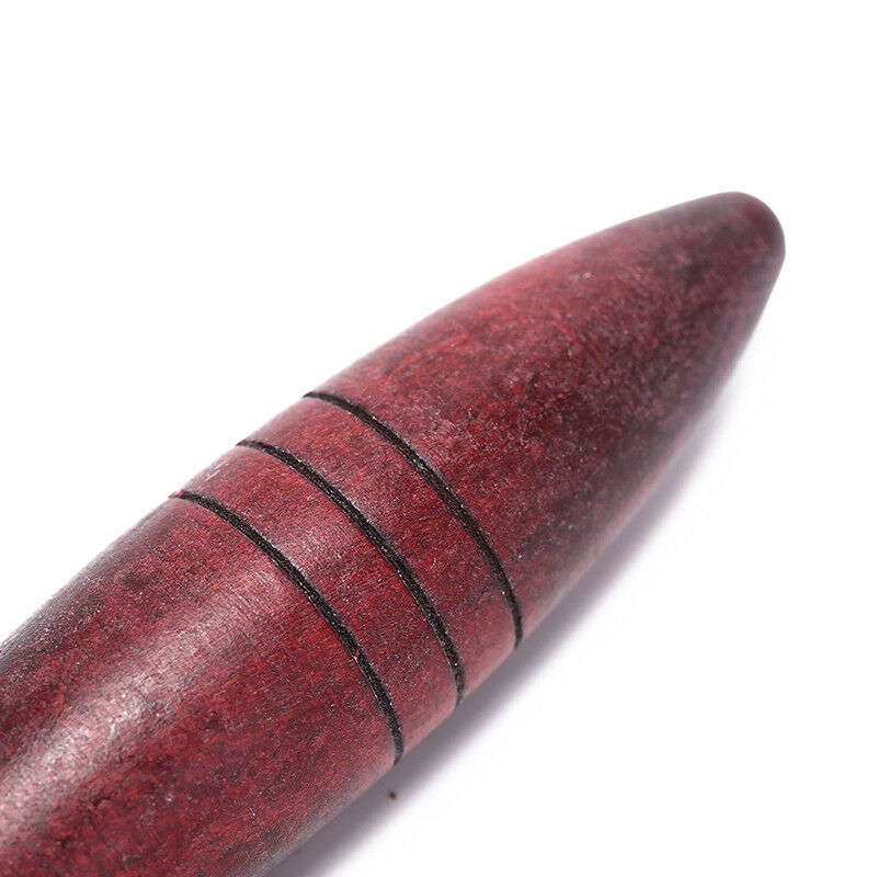 wooden ball roller massager tool reflexology hand face body relax random color3C