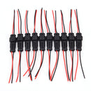 10 kit Waterproof AC/DC Power Female & Male 2Pin 2Way Cable Connector MO