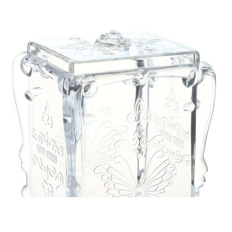 swab Organizer cotton pad box jewelry box Jewelry Box Cosmetic Case Acrylic O3E4