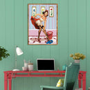 5D DIY Full Drill Diamond Painting Cross Stitch Embroidery Kit (Beauty04)