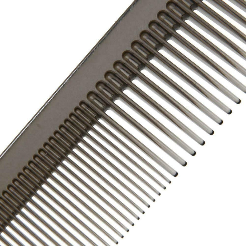 8pcs/Set Pro Anti-Static Plastic Combs Hairdresser Barber Tools Brown A