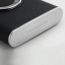 Stainless Steel 8 oz Hip Flask Built-in Collapsible 2 Oz Shot Glass Flask F B1F7