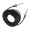 Stereo 6.35mm Electric Guitar Bass Cable Amp Cord for Home Theatre KTV 20m