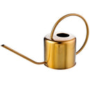 Watering Can Golden Garden Stainless Steel 1300Ml Small Water Bottle Easy T W2B9