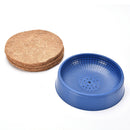 Pigeon Supplies Plastic Dehumidification Bird Egg Basin Nest Bowl Grass Mat 3C