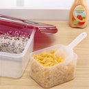 5Pcs Plastic Shovel Clear Food Soya Bean Flour Rice Tea Shovel Ice Cube Scoop