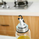 Olive Oil And Vinegar Dispenser With Drip-Free Spouts - Oil And Vinegar Bot G6L7