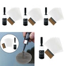 4x Auto Glass Nano Repair Tool Car Window Glass Cracks Chips Repair Recovery Kit