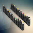 23 Pc DC Female Jack to Multi Type Power Plug Connector Adapter 5.5 x 2.1 IDE