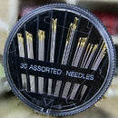 Sewing Needles Hand Sewing Embroidery 30 Different Threader Easy Self Threa Q3F5