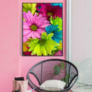 5D DIY Full Drill Diamond Painting Cross Stitch Embroidery Kit (Flower09)