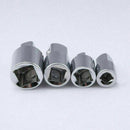 Socket Wrench Set Adapter Nut 4-tlg Reduction reducer 1/4 1/2// 3/8 L7L3 B6Z0