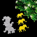 Elephant Cutting Die Stencil Paper Craft Card Making Decor Album Scrapbooki Q8R7
