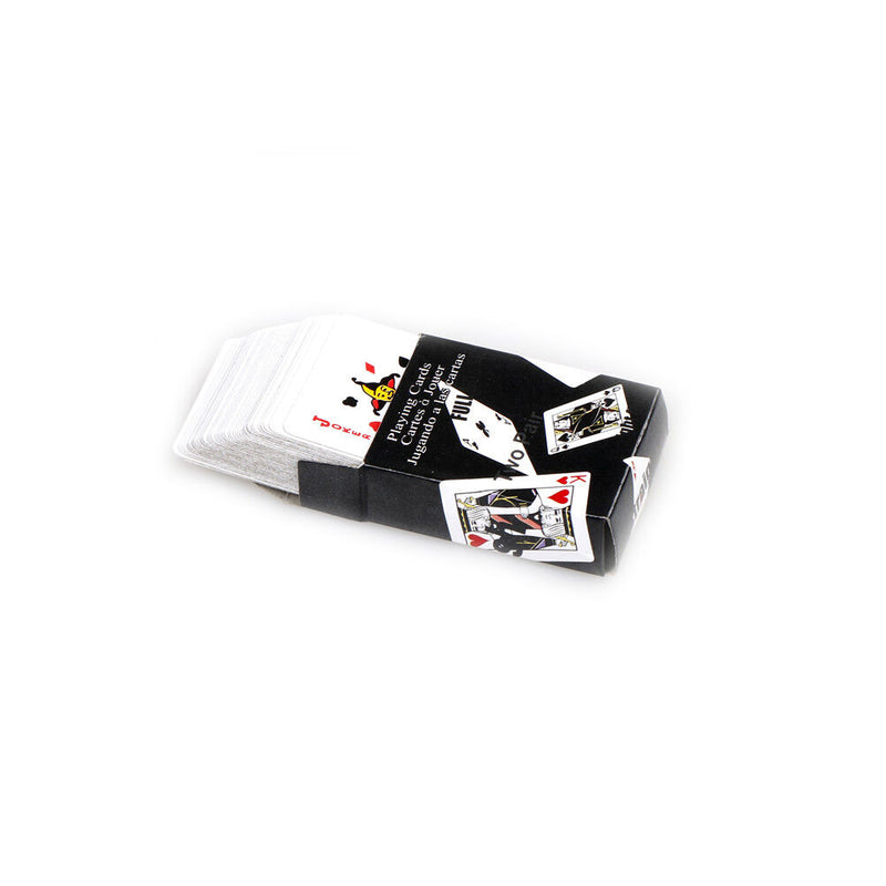 1 set Cute Mini Poker Small Playing Cards Funny Travel Game 5.3*3.8cm FT