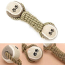 Pet Dog Chew Toys for Dog Dumbbell Rope Tennis Paw Ball Puppy Dog Teeth Cle Z4F4