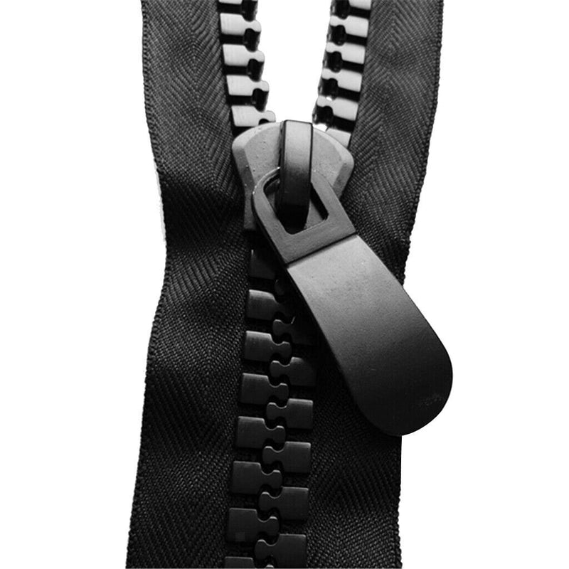 #20 Molded Heavy Duty Separating Zipper with 2 Sliders, For Marine / Outdoor