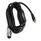 1.6ft Mic Cable Patch Cords - XLR Female to TRS Male 3.5mm Black Microphone