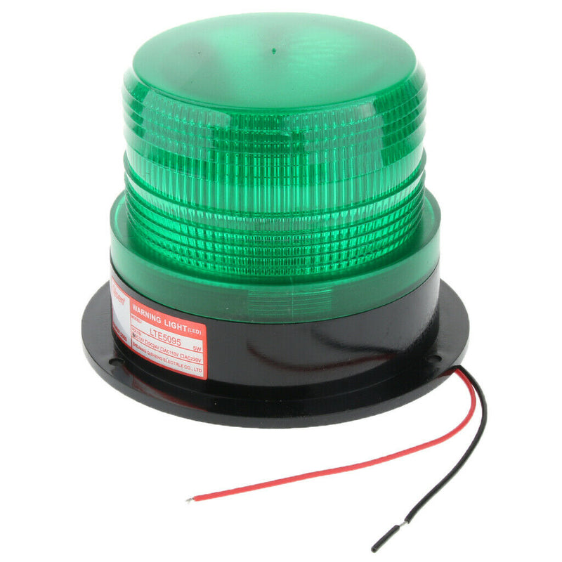 2x 5" LED 12V Emergency Warning Flashing Strobe Lights for Mower Car Bus