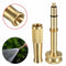 1X(4-Inch Garden Npt High-Pressure Irrigation Nozzle Full Copper Adjustable
