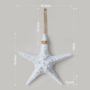 Starfish Wall Hanging Ornament Beach Tropical Sea Themed Hotel Decor White