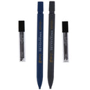 2B Lead Holder Exam Mechanical Pencil With 6X Lead Refill Set Student Supplies U