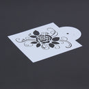 Rose Cake Stencils Fondant Candy Template Buttercream Spray Mould DIY Decor