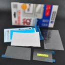 New Top Tempered Glass Film Screen Protector+Bottom Cover For Nintendo 3DS XL/LL