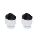 12Pair 4mm Crystal Rhinestone Magnet Ear Stud Earrings Magnetic Mens Women