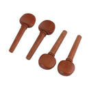 4pcs Violin Fiddle Tuning Peg Set Jujube Wood Replacement Violin Parts