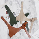 Pu Leather Strap Belt Brief Irregular Personality Girdle Women Fashion Tide