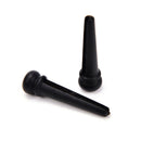 6X Ebony Acoustic Guitar Bridge Pin With 4mmshell Dot Guitar Part-Accessories TE