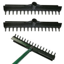 Solid Golf Bunker Rake Head Sand Pitch Trap Caddie Care Rake Golf Course Raking