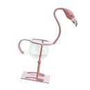Glass Flower Vase Hydroponic Table Plant Bonsai Pot Flamingo Stand Decor