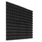 6 Piece Charcoal Acoustic Panel Studio Foam Wedge Fireproof Insulation Line