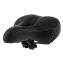 Comfortable Bicycle Seat Bike Saddle Replacement w/Two Shock Absorbing Spring