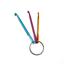3pcs Mixed Aluminum Crochet Hook Knitting Knit Needle Weave Yarn DIY Tool Set