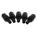 5 Pieces Replacement Power Connector Plug - Male Plug Replacement Cord Outlet